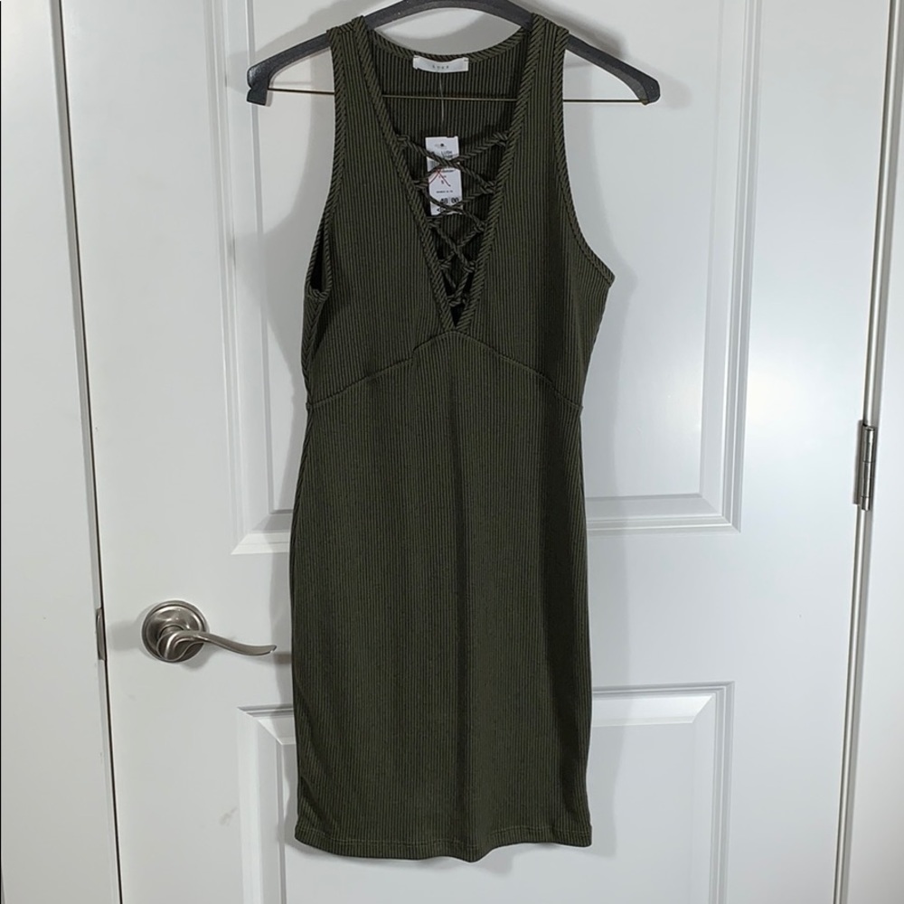Lush green dress - size Small